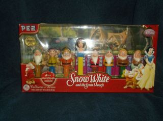 Disney Princess Snow White And The Seven Dwarfs Collectors Series Pez Candy Set