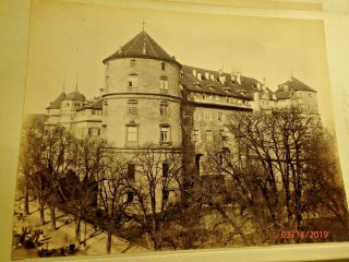 Rare Antique Erinnerungen German Cities,  Castles,  Scenic Photo Book,  circa 1890s 3