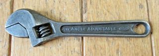 Vintage Pexto Peck,  Stow & Wilcox 4 " Adjustable Wrench - Made In U.  S.  A.