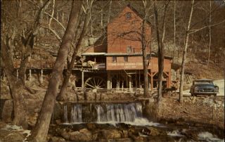 Sycamore Missouri Mo Aid - Hodgson Water Mill Cornmeal Ground On Old Stone Buhrs