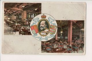 Vintage Postcard King Edward Hotel Toronto Canada