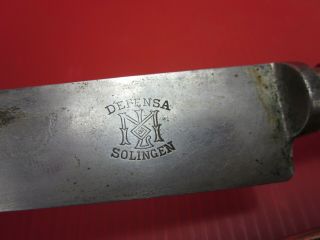 1880s,  Argentina.  Silver & Gold GAUCHO Knife,  Dagger Solingen.  Signed A.  Bianchi 6