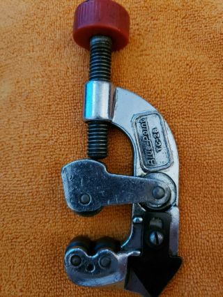 1 - Vintage & Collectible Blue - Point Tubing Cutter 1/8 " To 1 " Model Tc - 28 Made Usa