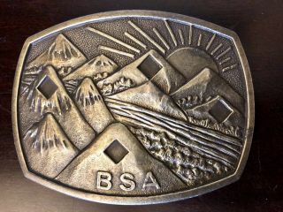 Boy Scouts Of America Bsa Belt Buckle In.