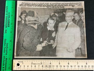 24 November 1963 Jack Ruby Kills Lee Harvey Oswald Bob Jackson Press Wire Photo 8