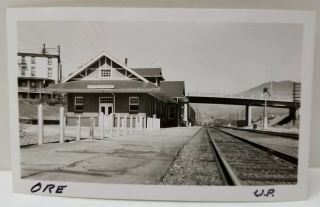 Rp Union Pacific Railway Station Hood River Oregon 1960 Photo