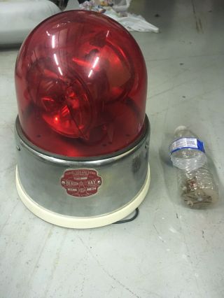Federal Sign And Signal Beacon Ray Model 175 Hill Light 12v.