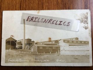 Rppc Riverside Tannery Petersburg,  West Virginia,  Wv,  W.  Va.  C.  1905