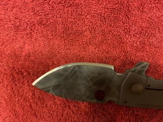 Crusader Forge Knife FIFP full TI - no box or Papers - 10 dupont lighters 4