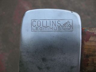 Vintage 3 1/2 Lb.  Collins Legitimus Single Bit Axe