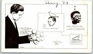 1933 Chicago Expo Postcard Ripley 