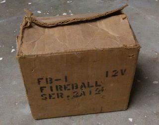 Federal Signal Red Fb - 1 Style Fireball In The Box