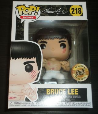Funko Pop Enter The Dragon Bruce Lee Bait Sdcc Excl 218 Soft Pop Protector Incl