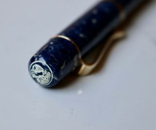 Pelikan Limited Edition 1935 Lapis Blue Fountain Pen - Fine Nib 6
