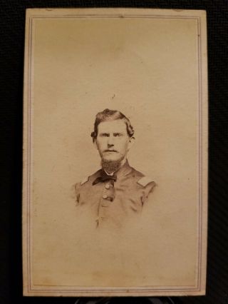 Civil War Soldier By F.  A.  Simonds Of Chillicothe,  O.