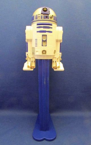 Star Wars R2d2 Robot Giant 12 " Musical Pez Dispenser - 2005