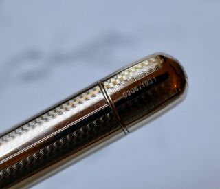 Pelikan Silver 1931 Commemorative Fountain Pen - 18k Fine Nib 9