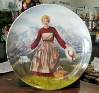 Vtg The Sound Of Music Collector Plate,  T.  Crnkovich 1986 Knowles