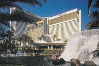 The Mirage Casino Las Vegas Nevada Postcard 1980 