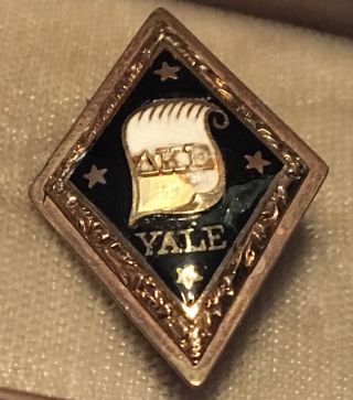 1857/1858 Delta Kappa Epsilon Fraternity Pin - Yale - Edward Clarke Porter - Old