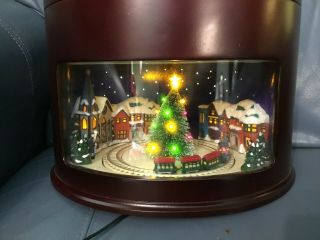 Mr Christmas Symphony of Bells Music Box Lighted Tree Village Train 50 Songs 5