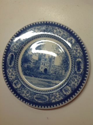Culver Military Academy 1932 Blue Shenango Plate Riding Hall Blue
