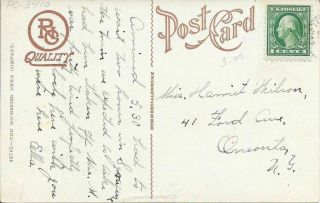 Clifton Springs NY Sanitarium Ontario Postcard County y1213 2