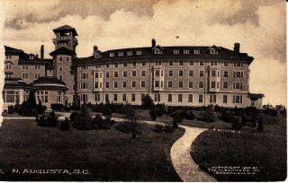 North Augusta South Carolina Hampton Terrace 1910 Albertype Co.  Postcard