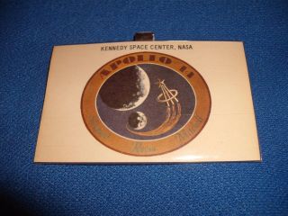 Rare Apollo 14 numbered Launch badge NASA Kennedy Space Center 2