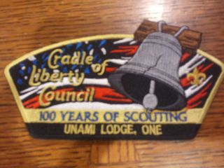 Csp Cradle Of Liberty Council 100th Anniversary Unami Lodge One Sa - 81