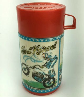 Vintage 1974 Evil Knievel Aladdin Lunchbox Thermos Replacement -