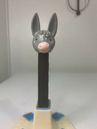 Vintage Merry Music Maker Donkey Pez Dispenser With Whistle No Feet