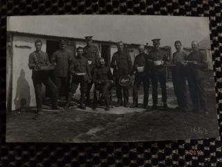 Wwi Group Photo Postcard [group 1] Wiltshire