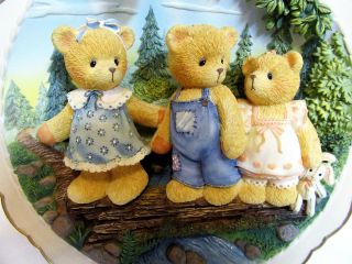 Cherished Teddies Always There When I Need You 3D Plate First Issue 3