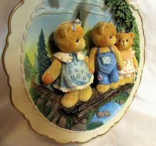 Cherished Teddies Always There When I Need You 3D Plate First Issue 4