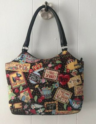 Mary Engelbreit Fabric Purse Handbag