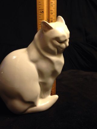 White Cats - Glazed Porcelain,  Made by ' Fitz And Floyd ' - 2