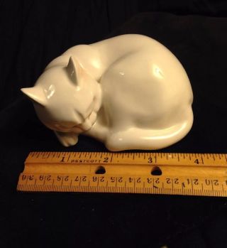 White Cats - Glazed Porcelain,  Made by ' Fitz And Floyd ' - 3