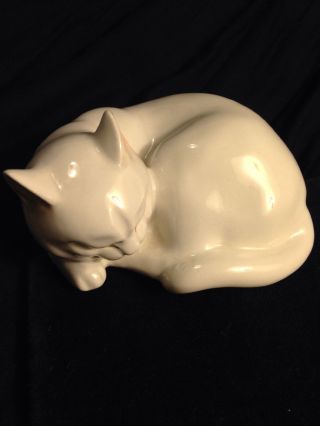 White Cats - Glazed Porcelain,  Made by ' Fitz And Floyd ' - 8