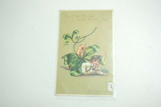 Antique Raphael Tuck Postcard St Patrick 