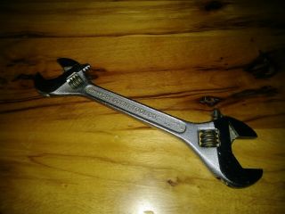 Vintage Crescent Tool Co.  6 - 8 " Double End Adjustable Crescent Wrench Made In Usa