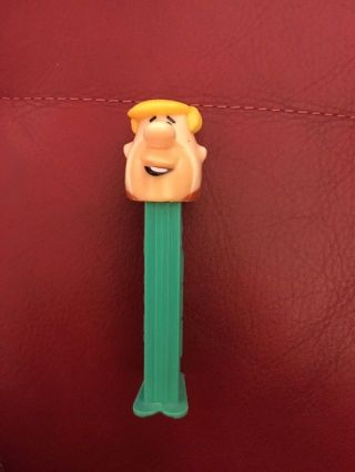 Pez Dispenser Flintstones Barney Rubble 1993 Made In China With Feet No Package