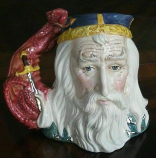 Royal Doulton Merlin D7117 Character Jug 997 Of Only 1500 Made
