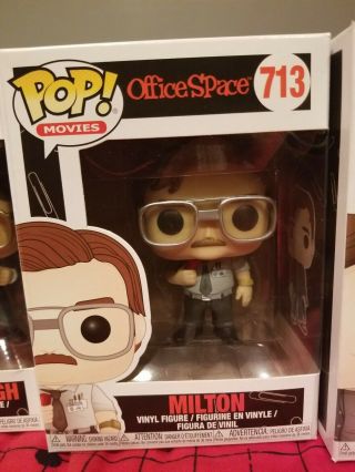 Funko POP Movies: Office Space 4 pack: Bill,  Milton,  Joanna and Peter 3