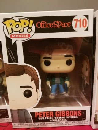 Funko POP Movies: Office Space 4 pack: Bill,  Milton,  Joanna and Peter 4