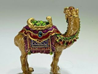 JAY STRONGWATER Duncan Camel Figurine SWAROVSKI CRYSTALS 6