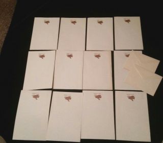 Bohemian Club stationery (1930 ' s 40 ' s?) 12 bifold paper,  2 envelope,  1 blank card 3