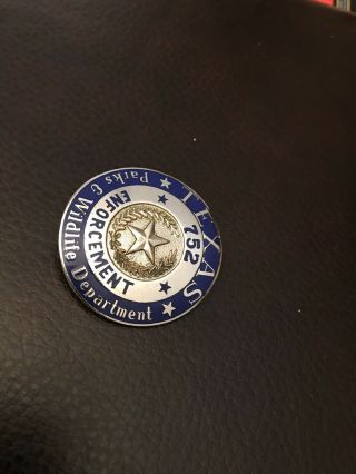 TEXAS STATE POLICE BADGE 2