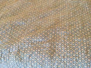 Vintage Hand Made Patchwork Quilt Blanket 69”x 78” square pattern 8
