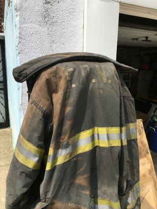 Morning Pride Gear Bunker Jacket Turnout Coat FDNY from Rescue 2 Size 48X35 2